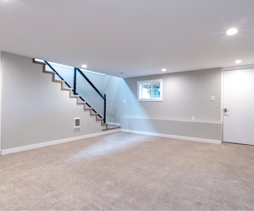 Crawlspace Encapsulation Vapor Barrier Installation